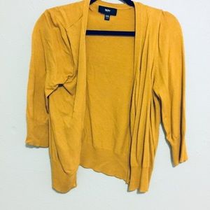 Mustard yellow Cardigan Mossimo xxl